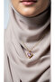 Pendant with Zircon Stones - Steel Material
