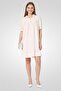 Women Embroidered Midi Dress, Light Pink - 3