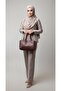 Large Size Puppy Shoulder Bag - Faux Leather - 3