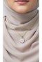 Rotating Lotus Flower Necklace - Movable Steel Necklace - 3
