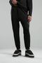 Men's Black Jogger Sweatpants - 2