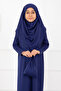 Hijab Children's Prayer Dress Cobalt - 2