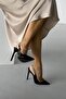 Reiko Stone Detailed Black Patent Leather - 4