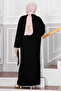 Etamin Embroidered Ribbed Knitwear Dress Black - 6