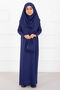 Hijab Children's Prayer Dress Cobalt