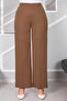 Palazzo Hijab Trousers Tan - 2