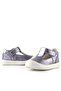 Shaun Genuine Leather Platinum Velcro Anatomical Baby Girl Sandals - 8