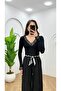 Lace Detailed Transparent Blouse