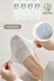 Men's - Bamboo Ballerina Socks Seamless Perfumed Silicone Men's Ballerina Socks - 5