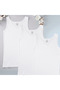 3-Piece 100% Cotton Ribbed Women's Thick Strap Tank Top - 2