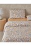Promise of Spring Easy-Iron Single Duvet Cover Set 160X220 cm Orange - 3