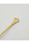 Flora Stainless Steel Cocktail Forks 4 Pieces Gold - 2