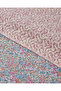 Floral Serenade Single Multi-Purpose Coverlet 160X220 cm Blue - 4