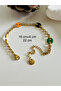 Colorful Minelli Steel Bracelet 16+6 Cm-Gold Acr4968 - 3