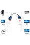 15 Pin Male to Male Vga Cable 50cm Vga Cable Half Meter Vga Cable - 4