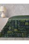 Tendril Bloom Single Multi-Purpose Blanket 160X220 cm Green - 3