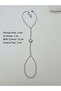 Special Series Starred Watered Shahmeran-Silver Color Acr8904 - 2
