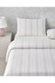 Crystal Vibe Yarn Dyed Single Bed Sheet Duvet Cover Set 160X220 cm Pink - 2