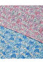 Floral Twilight Double Multi-Purpose Cover 200X220 cm Blue - 4