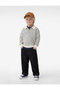 Long Sleeve Cotton Button Detailed Striped Polo Neck Sweatshirt