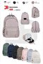 Water Repellent Anti-Sweat Fabric High School and Middle School Unisex Backpack Daily Bag Special Fabric - 8