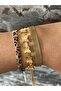 Italian Butterfly-4 Leaf Steel Bracelet - 5