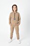 Brown Boy's Hooded Parachute Suit 20153