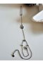 Fatma Ana Hand Steel Shahmeran-Silver Color Acr4743 - 2