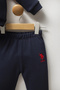 طقم أطفال للأولاد من U.S.POLO ASSN مكون من قطعتين - أزرق داكن-أحمر - 3