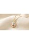 Rosé Blossom Heritage - Handcrafted Vintage Tulip Necklace - 3