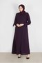 Sleeve-Detail Stone-Embellished Overcoat 10537 - 2