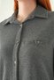 Anthracite Front Buttoned Shirt 3081A - 4