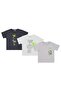 Headphone Printed Set of 3 T-Shirts for Ages 2-5 - Standard for Ages 2-3
