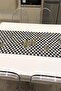 40x140cm Woven Stain Resistant Printed Premium Thai Feather Fabric Tablecloth Decorative Runner Washable - 4