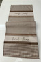 40x140cm Decorative Woven Stain - Non-retention Printed, Washable Houndstooth Thai Feather Tablecloth Runner - 4