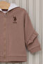 Us polo baby girl 3 piece set - mink - 4