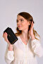 Women's 8 Cards, 1 ID Compartment, Snap Fastener and Zipper Closure, Multifunctional Vegan Wallet - 7