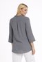 Women's Muslin Long Sleeve Blouse - Muslin High Neck Long Sleeve Blouse - 1100 - 3