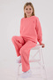 Girl's double set - neon pink - 2