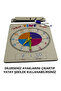 Colorful Wooden Clock Learning Toy English Educational and Activity Set for Kids - 4