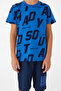 Boys' Blue Bermuda Set - 4