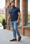 Men's Genuine Leather Shoes Nubuck - 3