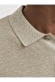 Knitted polo Plain Knitted polo - 6