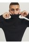 Rollkragenpullover Einfarbig Rollkragenpullover - 8