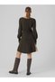 Strickkleid VMFLAVOUR Langes Kleid - 3