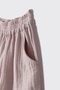 Girl's Soft Textured Pink Muslin Shorts - 3