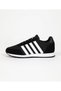 Men's Black and White Casual Soft-Soled Lightweight Stretchy Walking Sneakers Lace-Up Sneakers - 3
