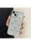 حافظة هاتف شفافة متينة مع نمط فيونكة ولؤلؤ متوافق مع هاتف iPhone 15 Pro - 5