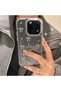 Bow and Pearl Pattern Durable Transparent Phone Case Compatible with iPhone 16 Pro Max - 4