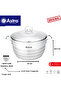 Casserole 32x18.5cm - 14.8 Liter Capacity -18/10 Cr-Ni Stainless Steel - induction cookers - 2
